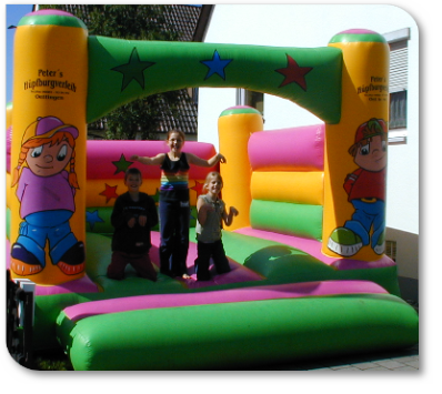 Hüpfburg " Kids" 4 x 5 mx 3m